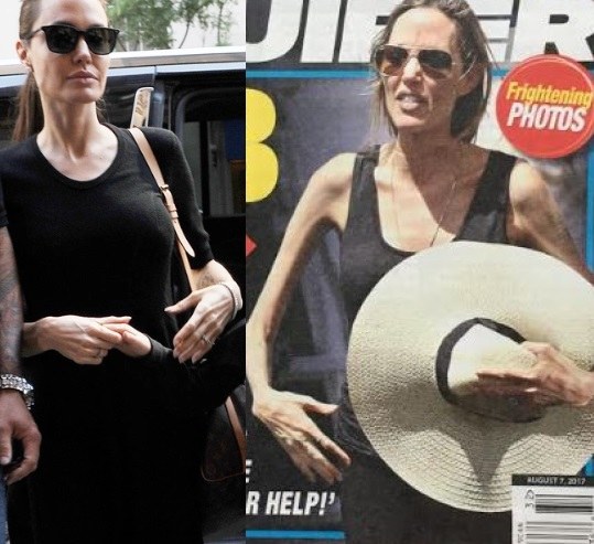 Angelina Jolie (EastNews; "National Enquirer") /- /East News
