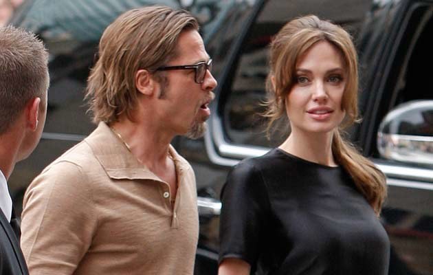 Angelina Jolie i Brad Pitt &nbsp; /Splashnews