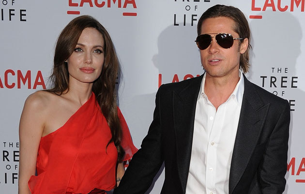 Angelina Jolie i Brad Pitt, fot. Jason Merritt &nbsp; /Getty Images/Flash Press Media