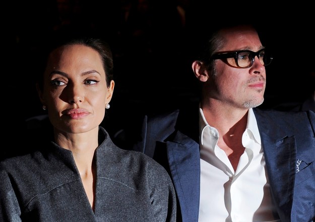 Angelina Jolie i Brad Pitt na zdjęciu z czerwca 2014 roku /FACUNDO ARRIZABALAGA /PAP/EPA