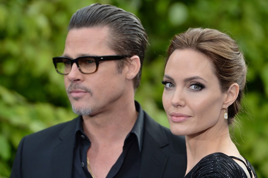 Angelina Jolie i Brad Pitt na zdjęciu z maja 2014 roku /James Whatling / Splash News /East News