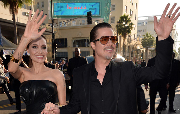 Angelina Jolie i Brad Pitt od dłuższego czasu są małżeństwem /Kevin Winter /Getty Images