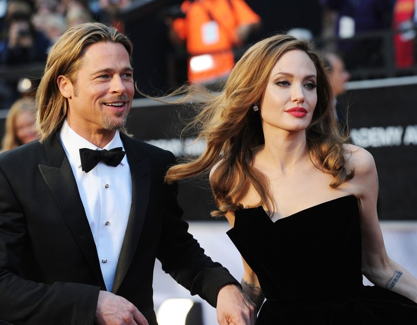 Angelina Jolie i Brad Pitt - rozstali się przez jasnowidza? /Jason Merritt /Getty Images