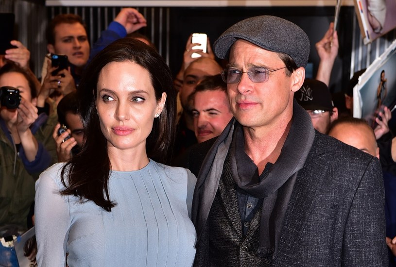 Angelina Jolie i Brad Pitt w 2015 roku /James Devaney/GC Images /Getty Images