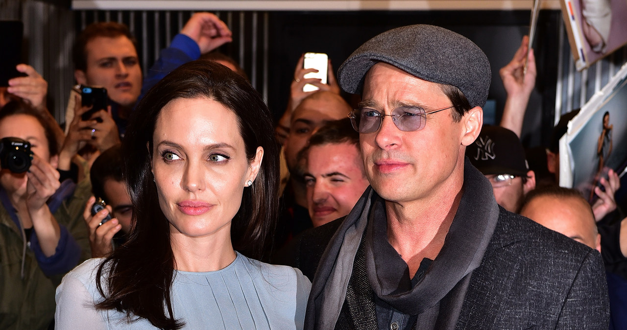 Angelina Jolie i Brad Pitt w 2015 roku /James Devaney/GC Images /Getty Images