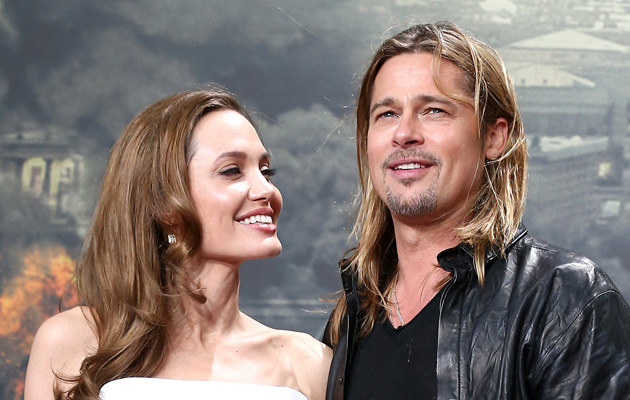 Angelina Jolie i Brad Pitt wzięli ślub! /Andreas Rentz /Getty Images