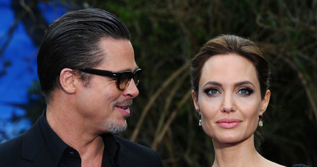 Angelina Jolie i Brad Pitt /Anthony Harvey /Getty Images