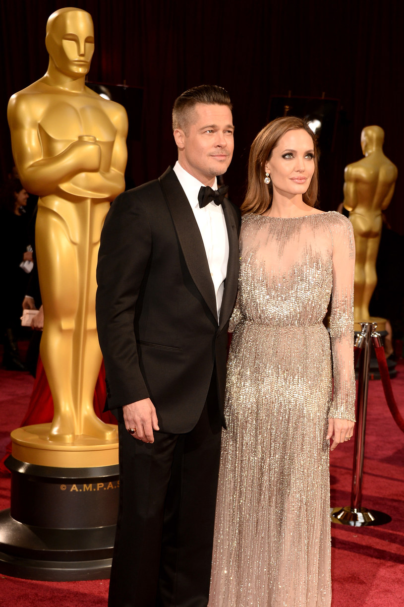 Angelina Jolie i Brad Pitt /Frazer Harrison /Getty Images
