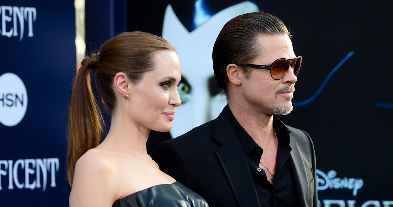 Angelina Jolie i Brad Pitt /Frazer Harrison /Getty Images