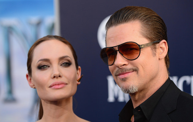 Angelina Jolie i Brad Pitt /Frazer Harrison /Getty Images