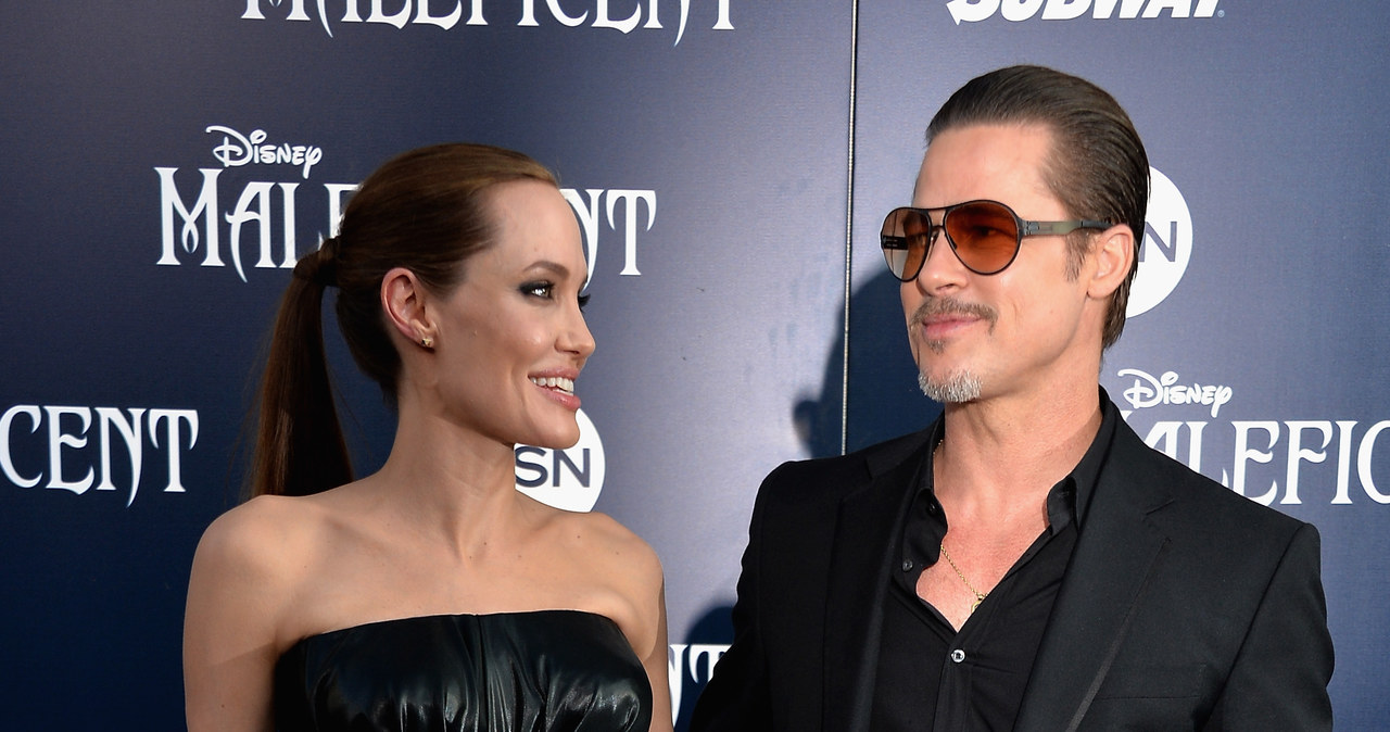 Angelina Jolie i Brad Pitt /Frazer Harrison /Getty Images