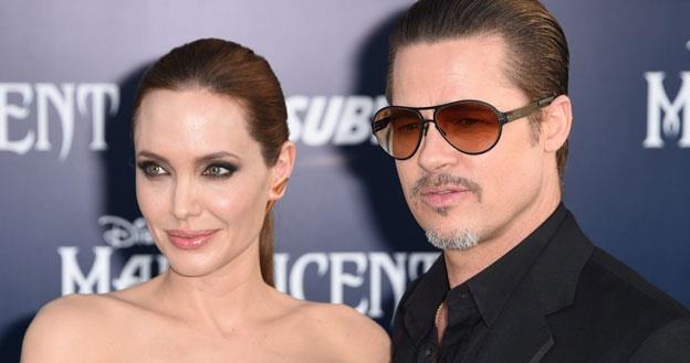 Angelina Jolie i Brad Pitt /AFP