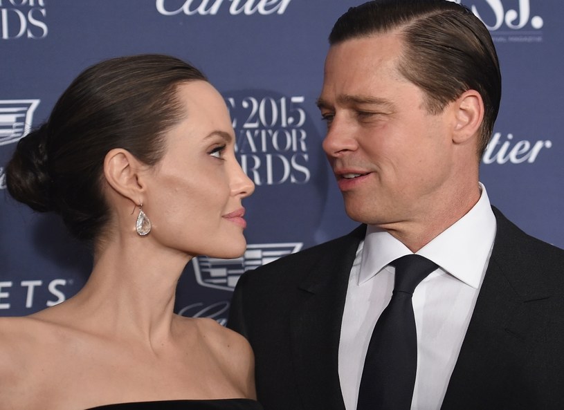 Angelina Jolie i Brad Pitt /Getty Images