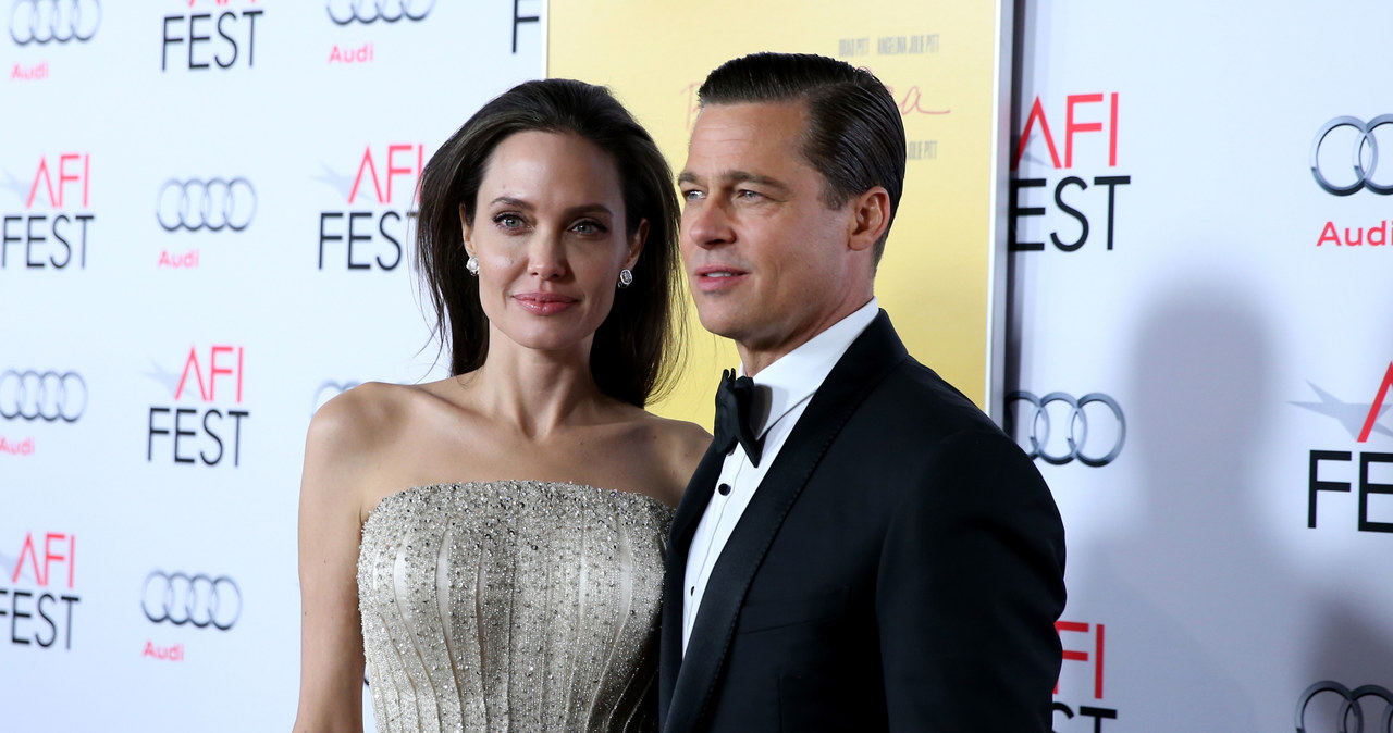 Angelina Jolie i Brad Pitt /Jonathan Leibson /Getty Images