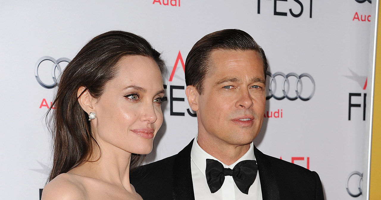 Angelina Jolie i Brad Pitt /Jason LaVeris /Getty Images