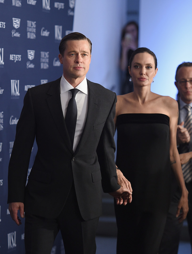 Angelina Jolie i Brad Pitt /Dimitrios Kambouris / Staff