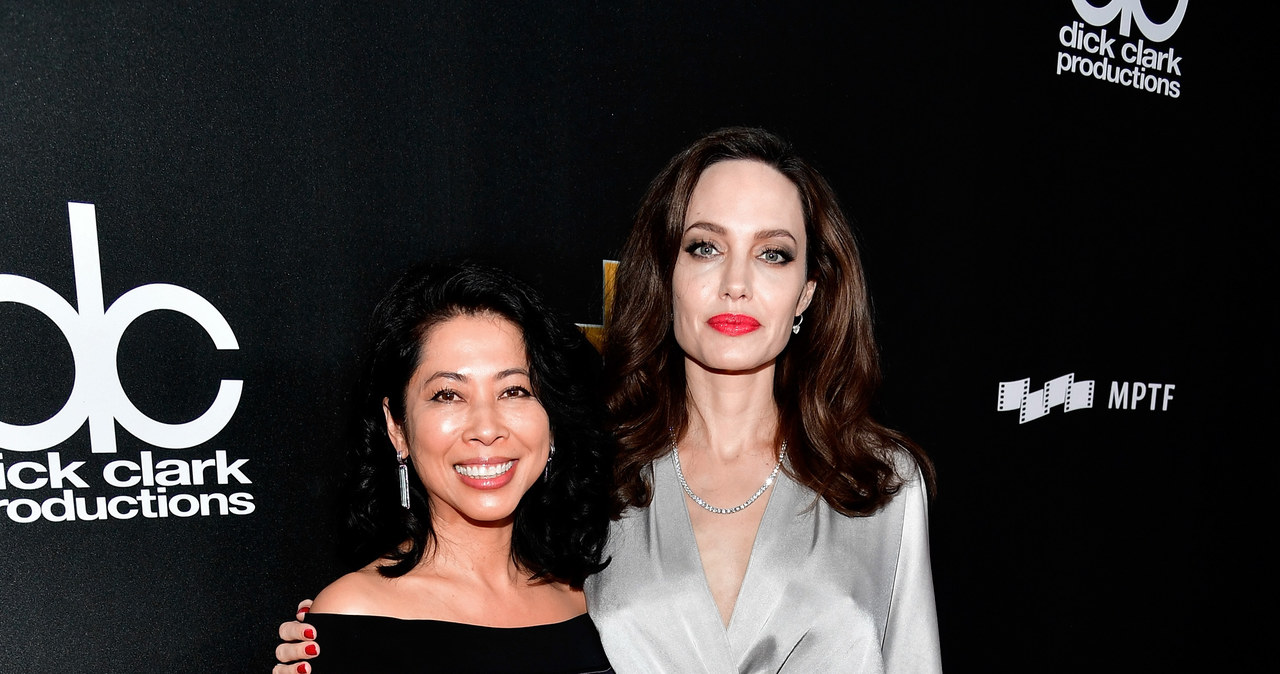 Angelina Jolie i Loung Ung /Frazer Harrison /Getty Images