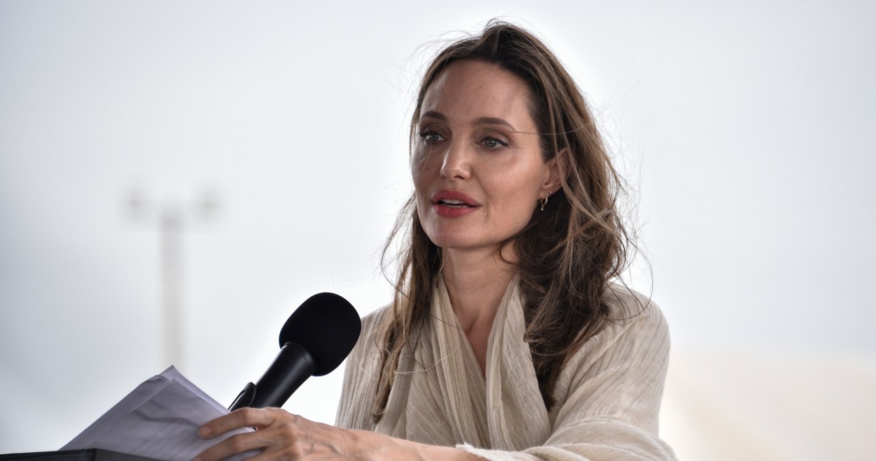 Angelina Jolie na agencyjnym zdjęciu /Guillermo Legaria / Stringer /Getty Images