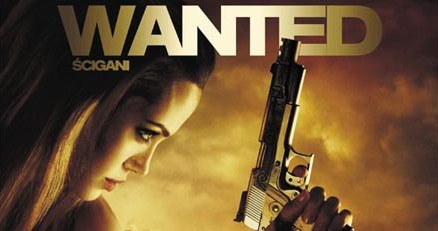 Angelina Jolie na plakacie filmu "Wanted: Ścigani" /materiały dystrybutora