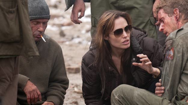 Angelina Jolie na planie "In the Land of Blood and Honey" /materiały prasowe