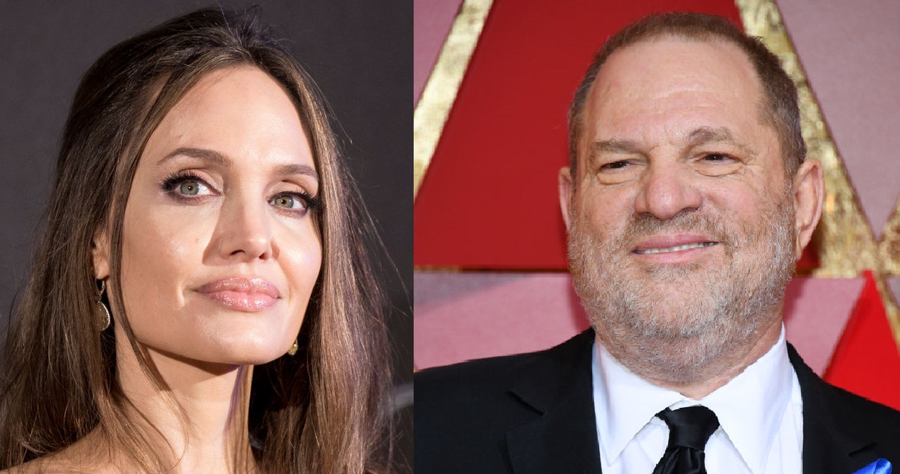 Angelina Jolie oskarżyła Weinsteina o napaść seksualną /Getty Images