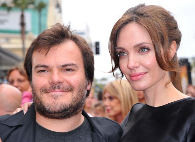 Angelina Jolie przyjaźni się z Jackiem Blackiem /Alberto E. Rodriguez /Getty Images