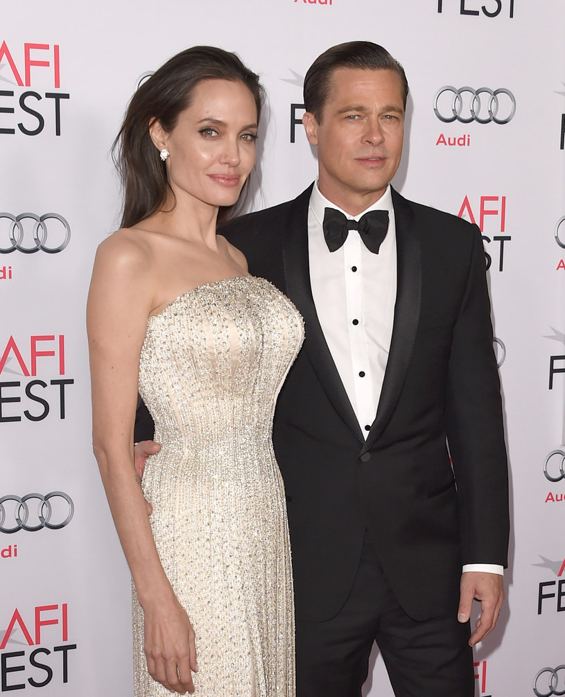 Angelina Jolie rok temu rozstała się z Bradem Pittem /Jason Merritt /Getty Images