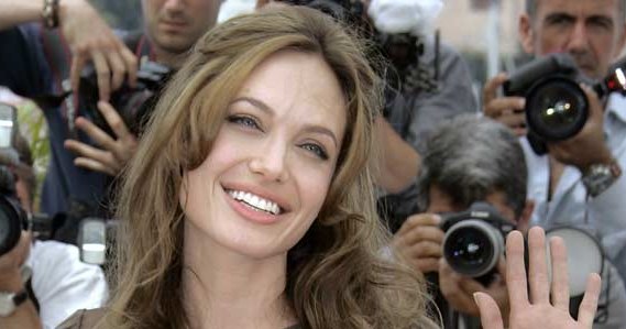 Angelina Jolie w Cannes 21 maja &nbsp; /AFP