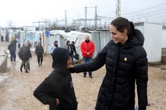 Angelina Jolie w obozie dla uchodźców w Libanie