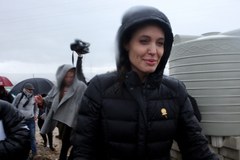Angelina Jolie w obozie dla uchodźców w Libanie