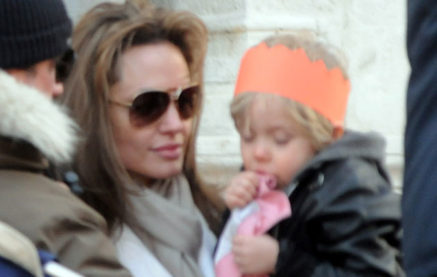 Angelina Jolie z córką Shiloh, fot. Getty Images &nbsp; /Getty Images/Flash Press Media
