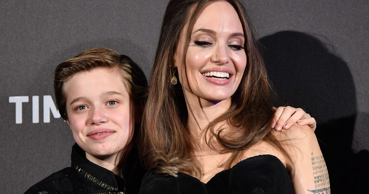 Angelina Jolie z córką Shiloh /TIZIANA FABI/AFP/East News /East News