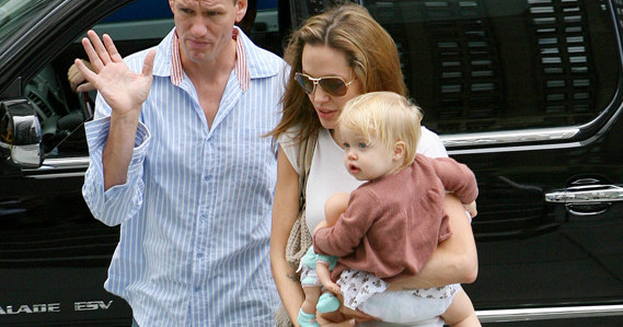 Angelina Jolie z Shiloh &nbsp; /Splashnews