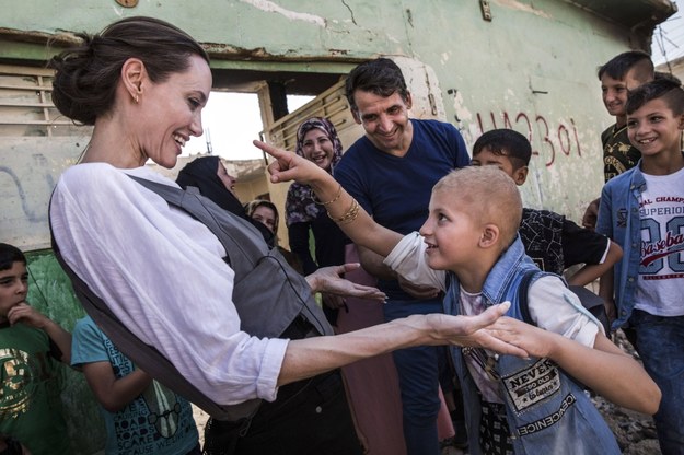 Angelina Jolie z wizytą w Iraku /	AA/ABACA /PAP/EPA