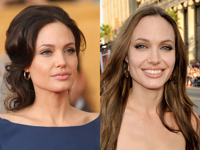 Angelina najlepiej wygląda w odcieniu orzechowym &nbsp; /Getty Images/Flash Press Media