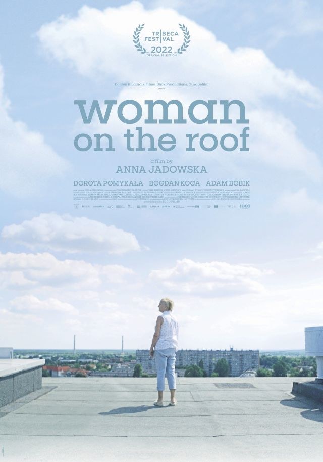 Anglojęzyczny plakat "Kobiety na dachu" /materiały prasowe