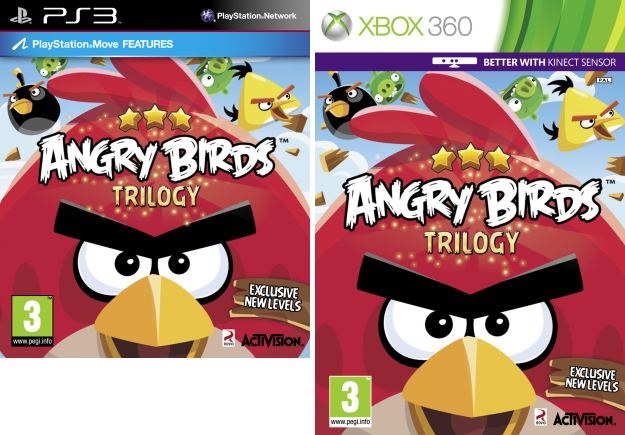 Angry Birds Trilogy - okładki gry /Informacja prasowa