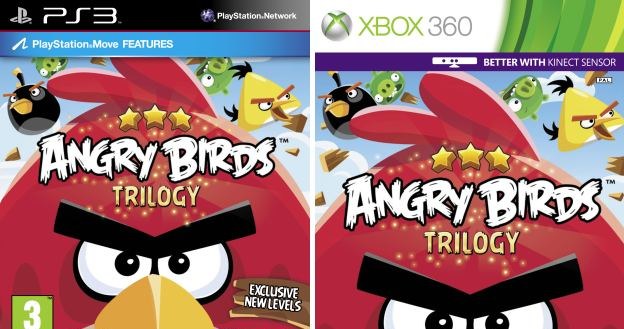 Angry Birds Trilogy - okładki gry /Informacja prasowa