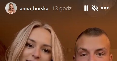 Ania i Czarek wspólnie poinformowali o rozstaniu /https://www.instagram.com/anna_burska /Instagram