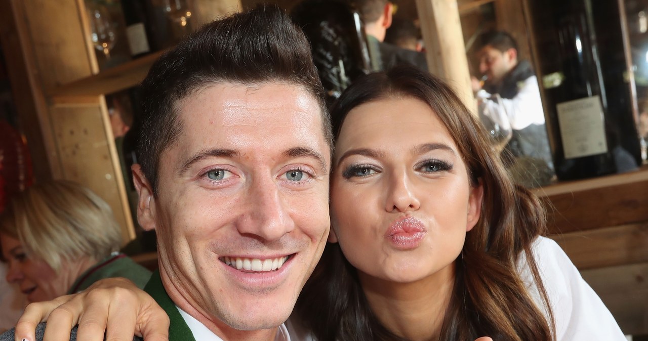 Ania i Robert Lewandowscy /East News