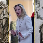 Anioł z głową Giorgii Meloni zamalowany. "Mieliśmy procesję ludzi"