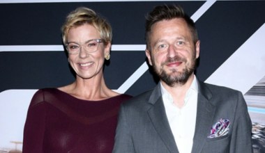 Anita Werner zabrała partnera na czerwony dywan. Oczy ludzi zwrócone były tylko na nich