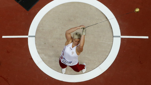 Anita Włodarczyk srebrną medalistką Anita Włodarczyk /Paweł Kopczyński /AFP
