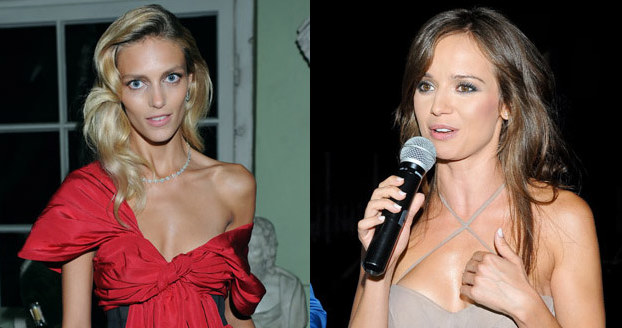 Anja Rubik i Ania Przybylska /MWMedia