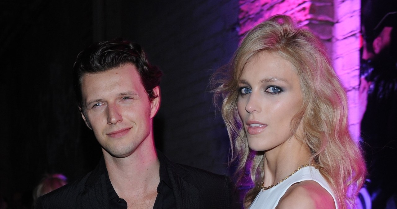 Anja Rubik i Sasha Knezevic /Andras Szilagyi /MWMedia