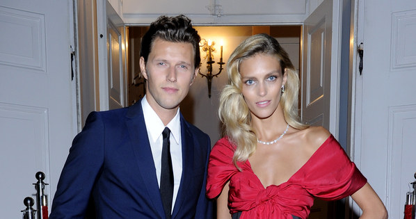 Anja Rubik i Sasha Knezevic /Baranowski /AKPA