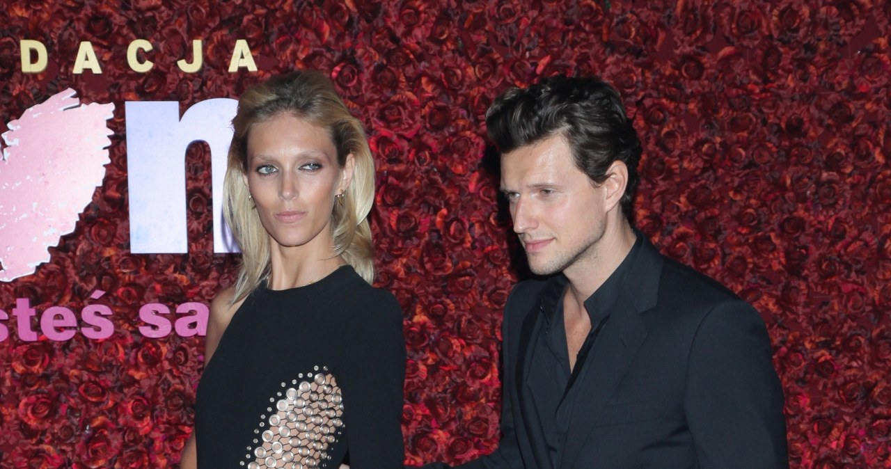 Anja Rubik i Sasha Knezevic /Paweł Wrzecion /MWMedia