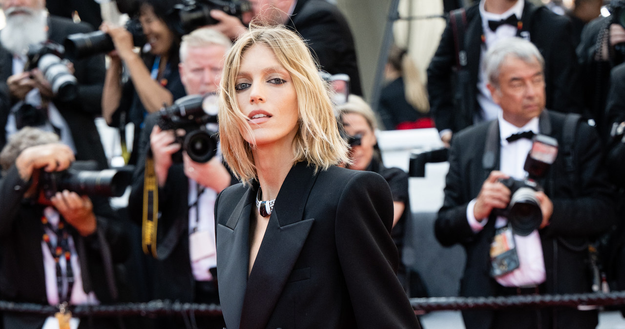 Anja Rubik w Cannes /Samir Hussein /Getty Images