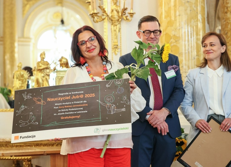 Anna Bakker-Jaroszewska - Nauczyciel Jutr@ /Anita Walczewska /East News