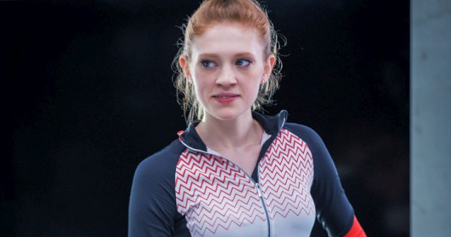 Anna Bielawska na planie "Komisarza Aleksa" /Źródło: AIM